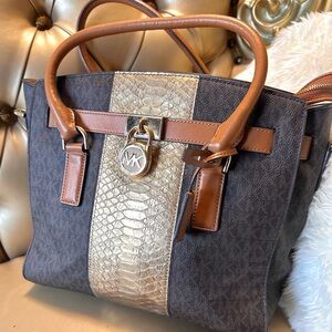 Hamilton tote Michael Kors brown leather
